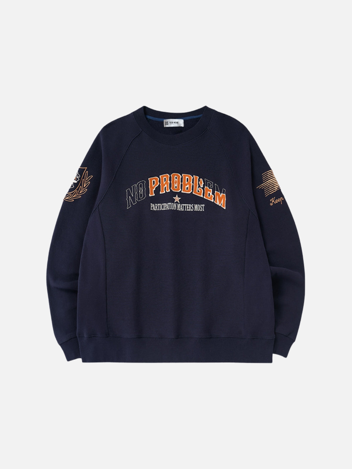 PROBLEM - Oversized Graphic Long Sleeve Crewneck