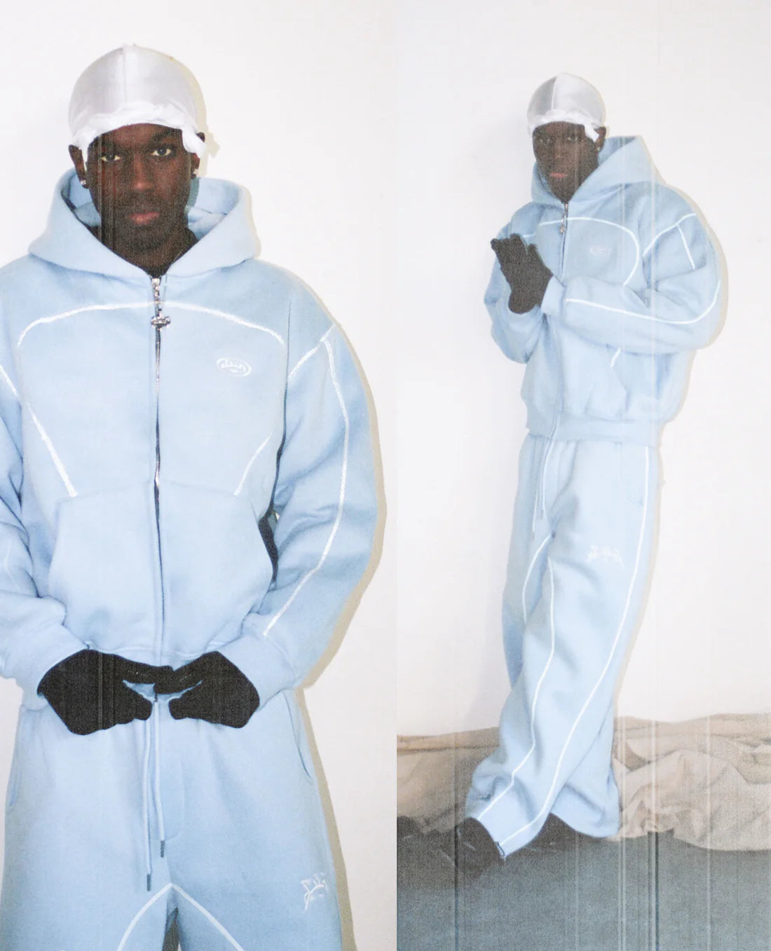 FELPA CON CAPPUCCIO E ZIP (FELPA CON CAPPUCCIO+JOGGER)