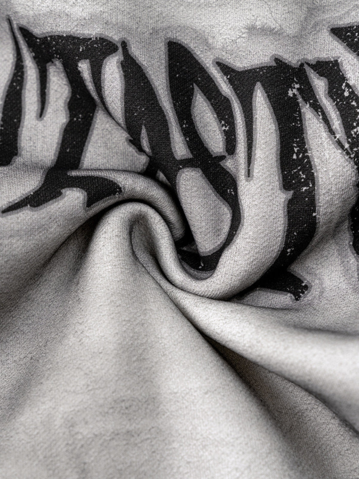 FANTASTIC - Oversized Print Zip Up Hoodie