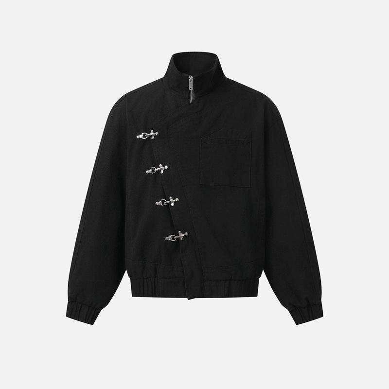 Lunara®Metal Button Jacket