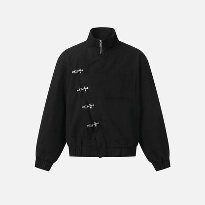 Lunara®Metal Button Jacket