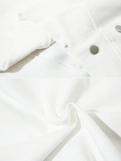 STAR PATCH - Oversized Embroidered Hoodie