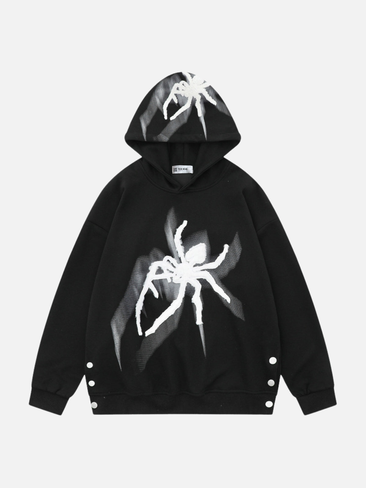 SPIDEROUS - Oversized Embroidered Hoodie