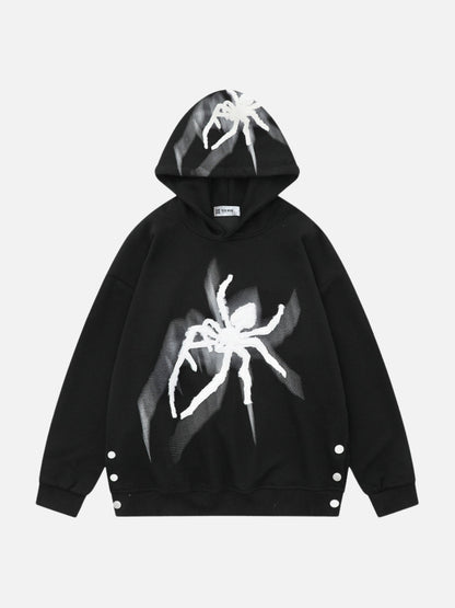 SPIDEROUS - Oversized Embroidered Hoodie