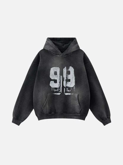 NINETY9 - Oversized Graphic Hoodie
