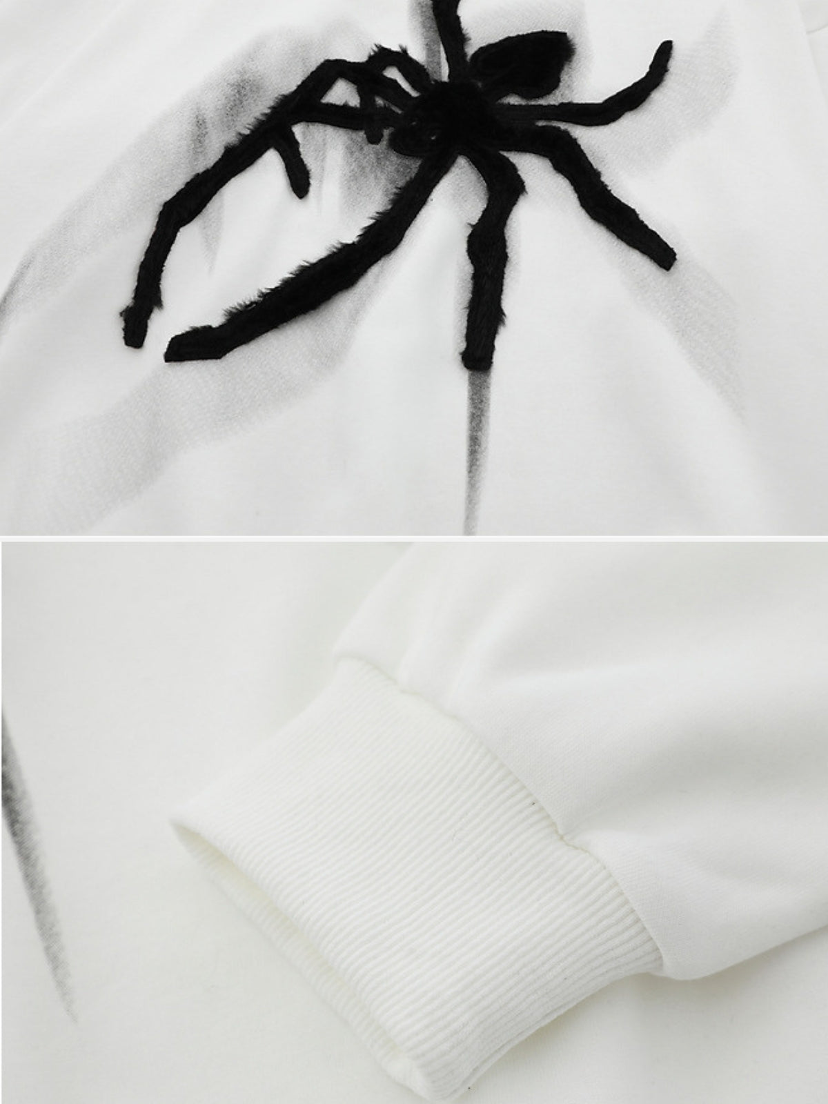 SPIDEROUS - Oversized Embroidered Hoodie