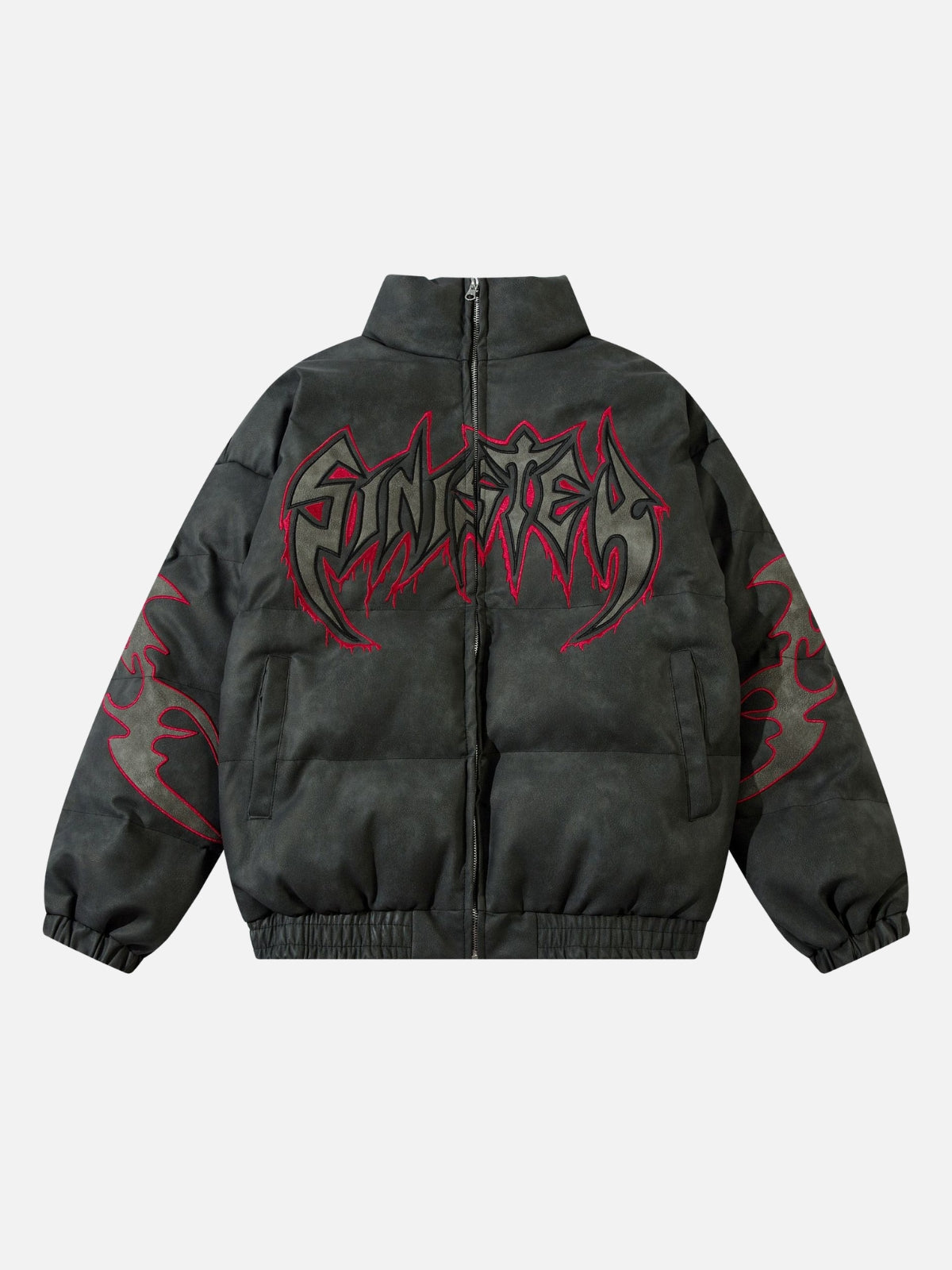 SINISTER - Puffer Embroidered Jacket