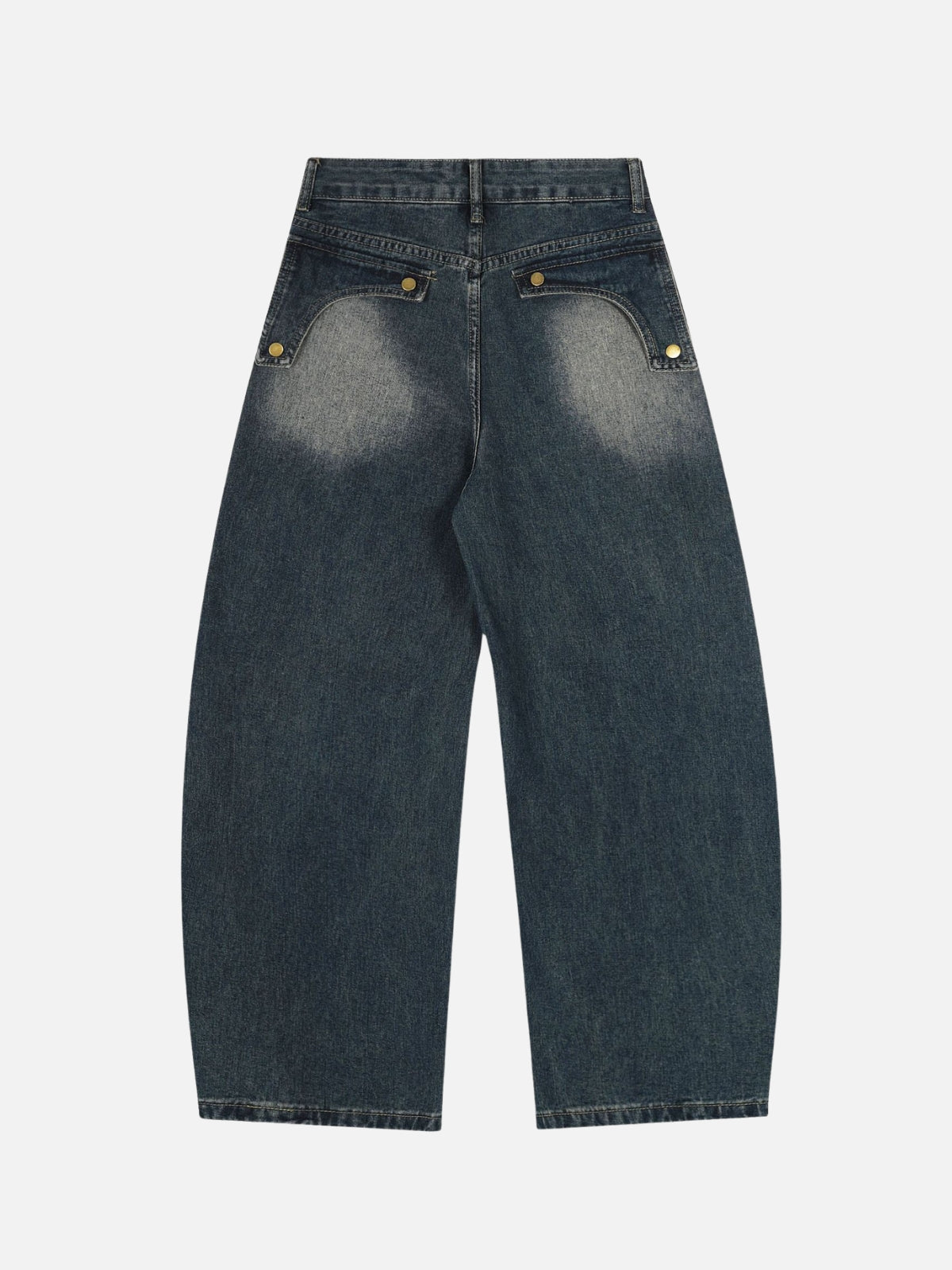 PATCHSTARS - Baggy Embroidered Jeans