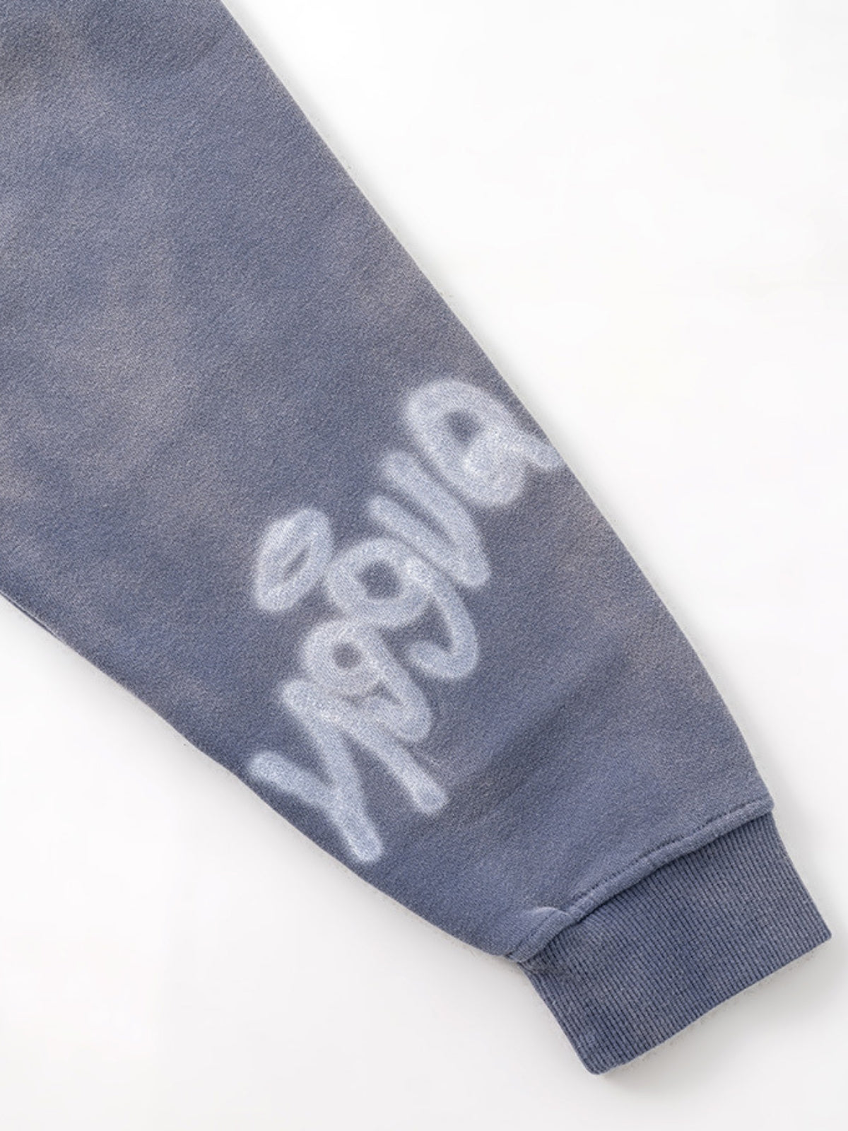 SYMBOLIKA - Oversized Print Zip Up Hoodie