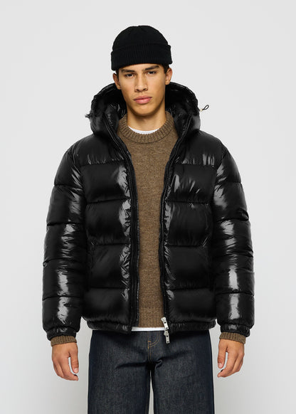 Glossy Puffer Jacket