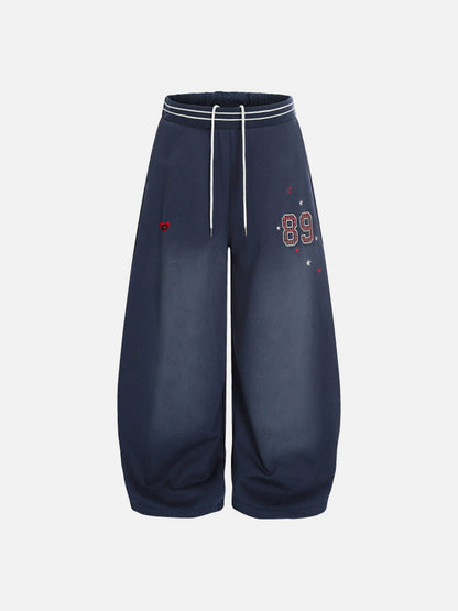 Aelfric Eden Number Baggy Barrel Sweatpants