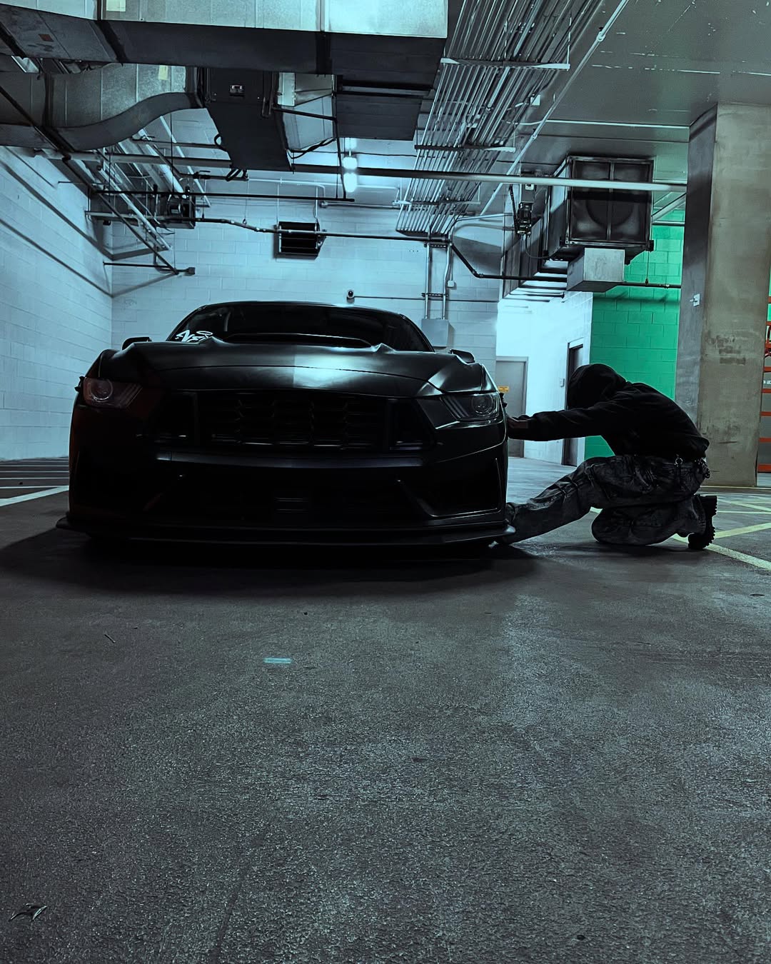 KIIKIO Stonewashed Balaclava Integrated Hoodie