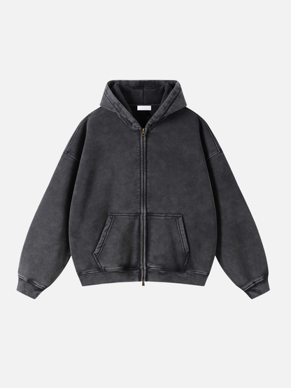 COMFY - Premium Oversize-Kapuzenpullover mit Reißverschluss 