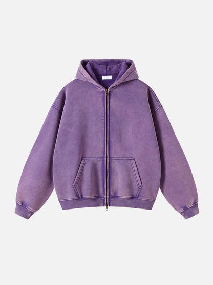 COMFY - Premium Oversize-Kapuzenpullover mit Reißverschluss 