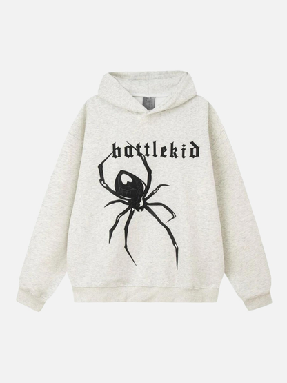BATTLEKID – Oversize-Hoodie mit Print